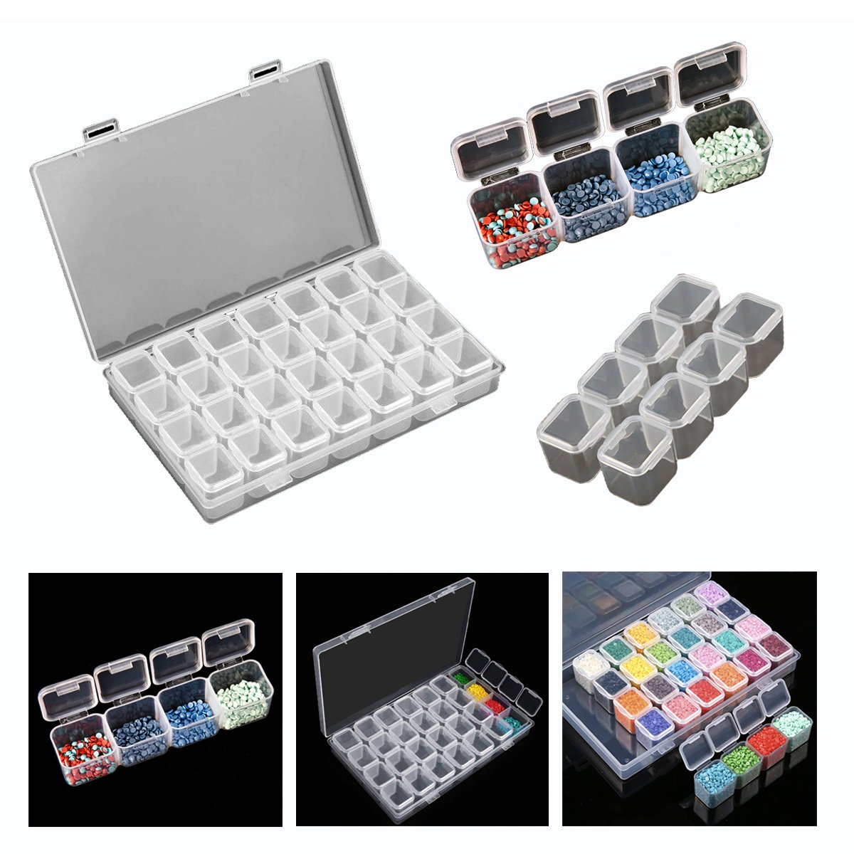 28 Slots - Diamond Painting Organizer Box