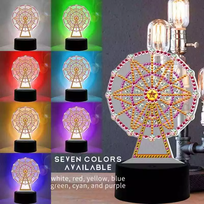 Ferris Wheel - Diamond Lamp