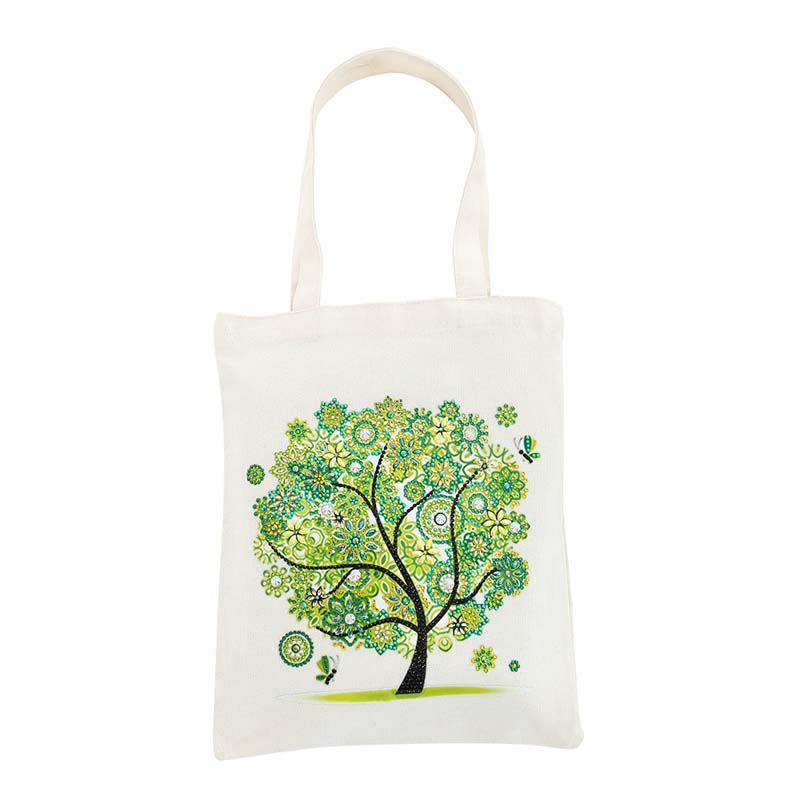 Green Tree - Diamond Art Bag