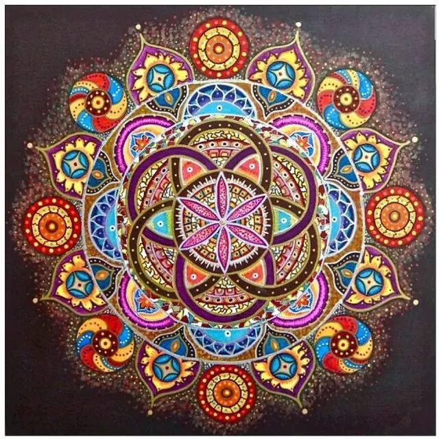The Colorful Mandala Art