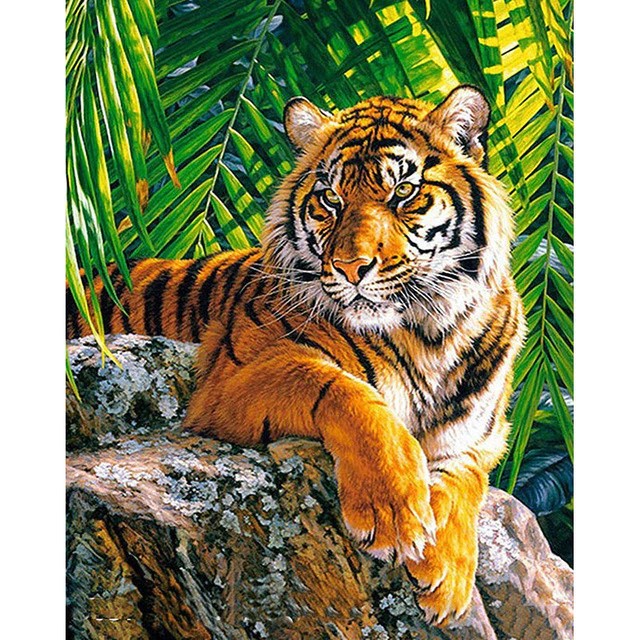 The Amazing Tiger - Diamond Art