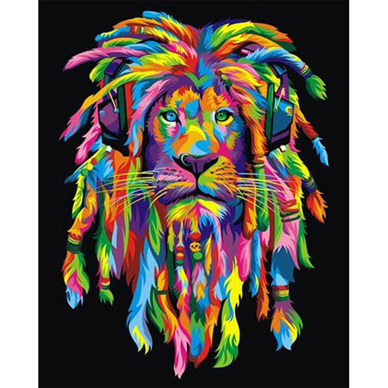 The Swag - Colorful Lion