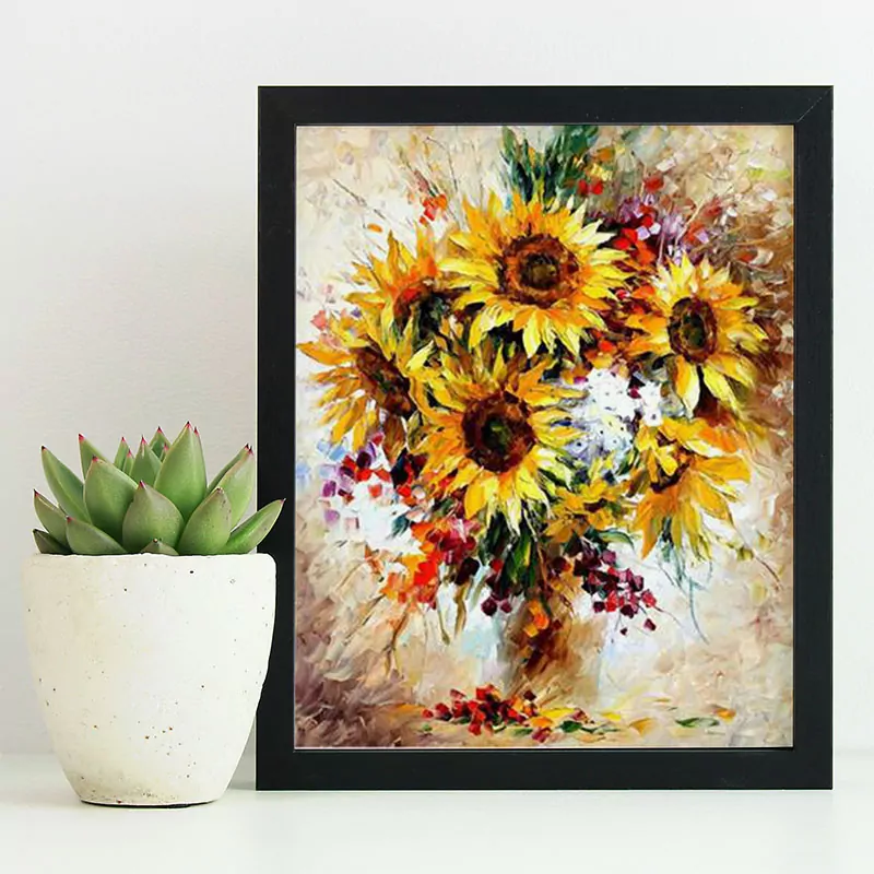 Amazing Yellow Flowers in a Vase