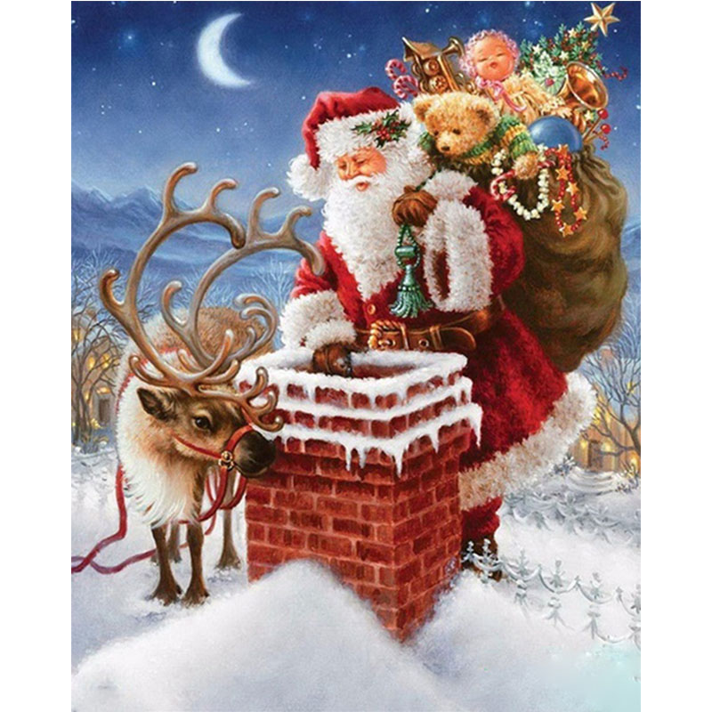 Santa with his wish box