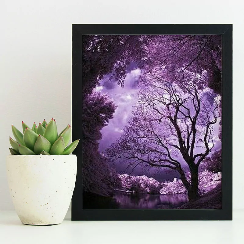 Amazing Moonlight and Tree