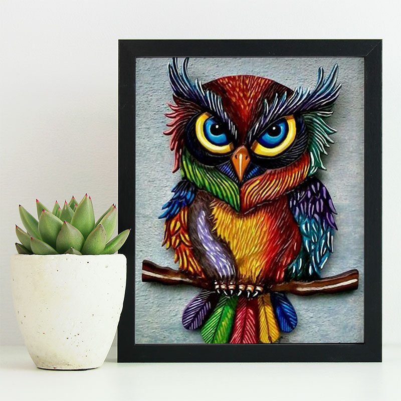 The Amazing and Colourful Owl