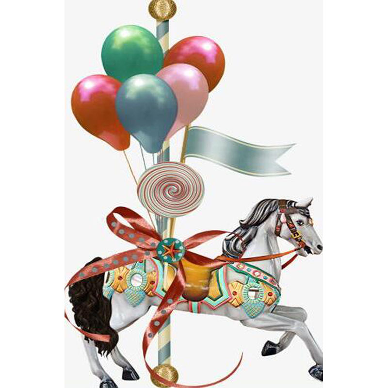 Horse and the Balloons