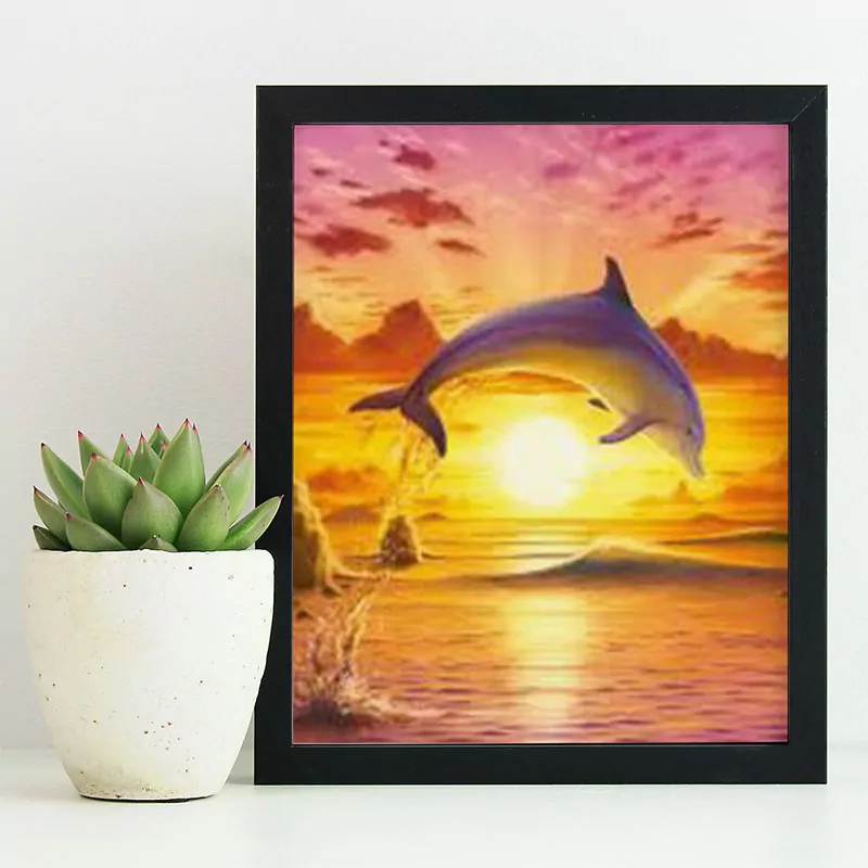 Whale Jumping in the Sea