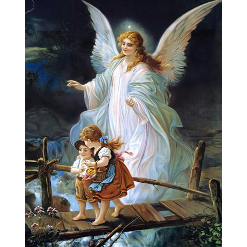 Angel Blessing the Kids