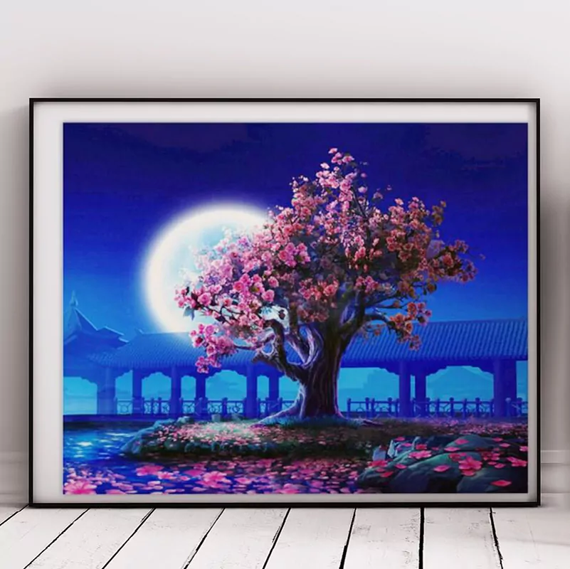 Tree And Moon