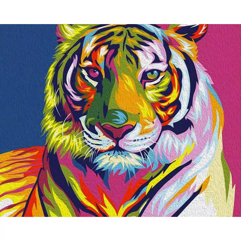 Abstract Tiger