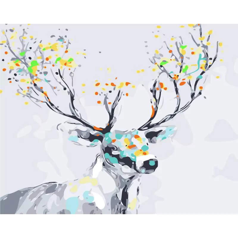Abstract Reindeer