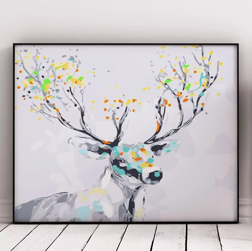 Abstract Reindeer
