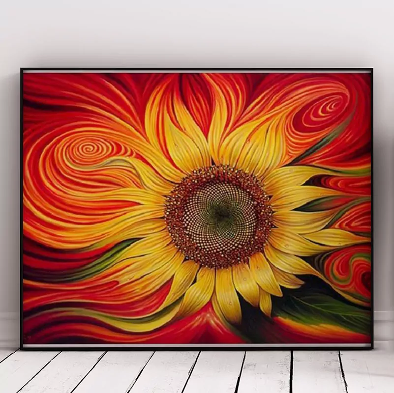 Abstract Sunflower
