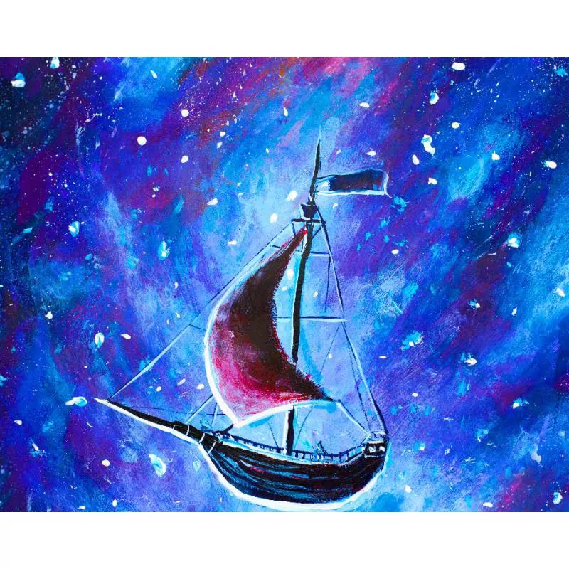 Abstract Flying Boat