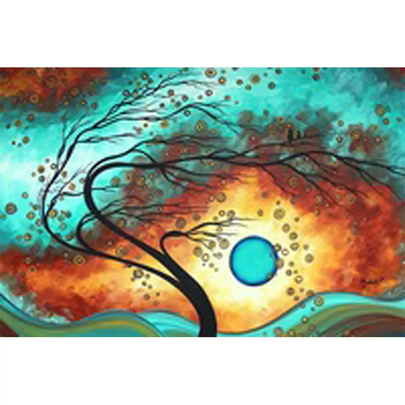 Abstract tree in the Moonlight