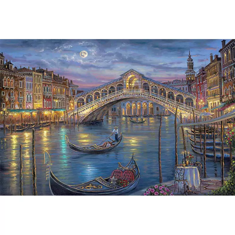 Beautiful Canal in The City