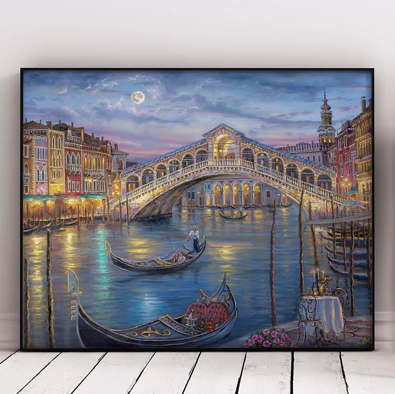 Beautiful Canal in The City