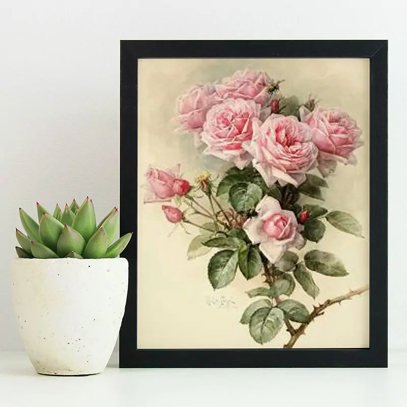 The Bunch or Pink Flowers