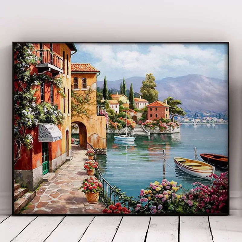 Beautiful City And Canal