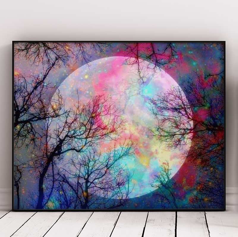 Colourful Moonlight