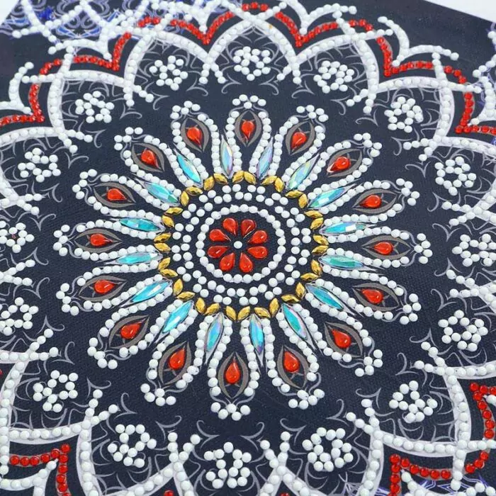 Mandala Kunst - Gloed in de Nacht - Afbeelding 7
