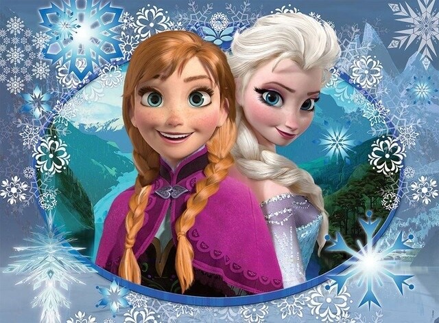 Anna and Queen Elsa - Diamond Painting