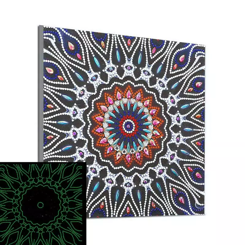 The Mandala Art - Glow in the Night
