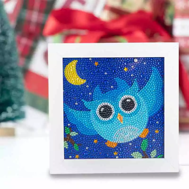 Blue Flying Owl