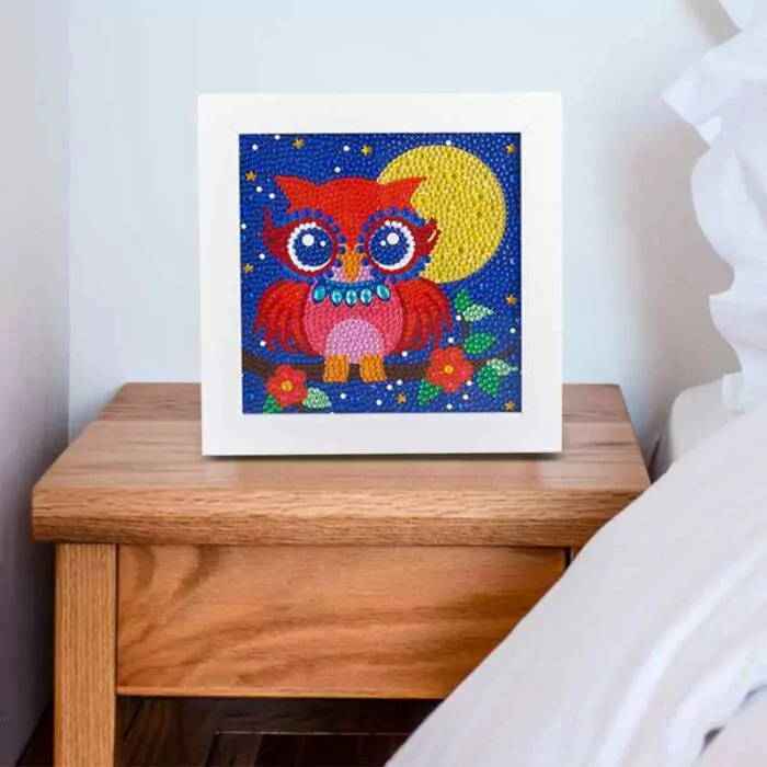 Cute Red Owl