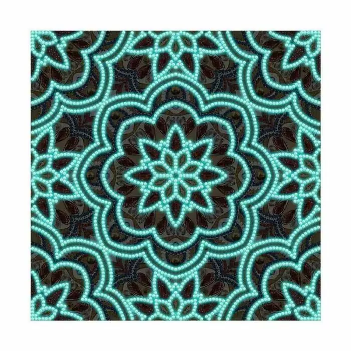 Prachtige Mandala kunst - Glow in Dark - Afbeelding 3