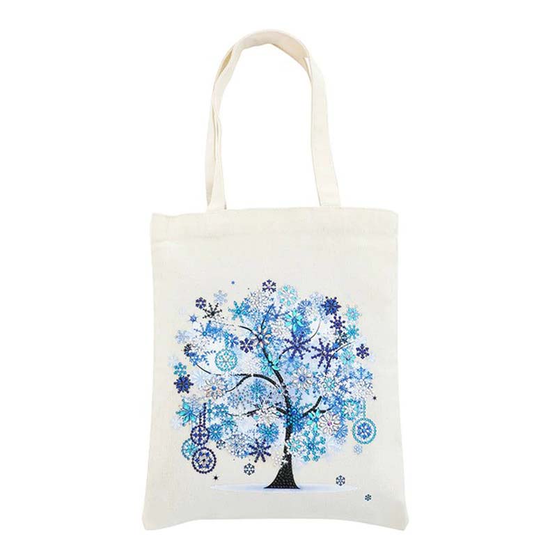 Blue Tree - Diamond Art Bag