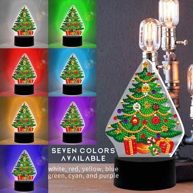 Christmas Tree - Diamond Painting Light