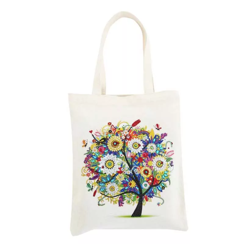 Colorful Tree - Diamond Painting Bag
