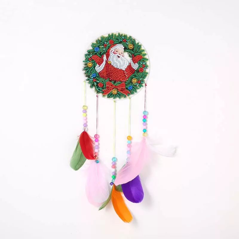 Santa - Diamond Painting Wind Chime