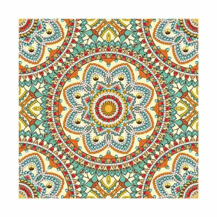 Gloeiende Mandala Kunst Diamant Schilderij - Afbeelding 4