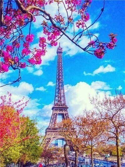 Awesome Weather at Eiffel Tower