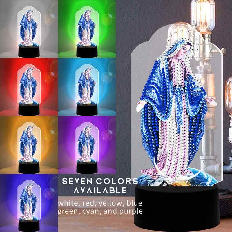 Religious - Diamond Painting Lamp