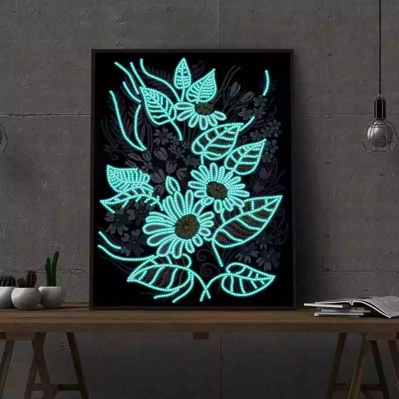 De bloemen - Glow in Dark - Afbeelding 2