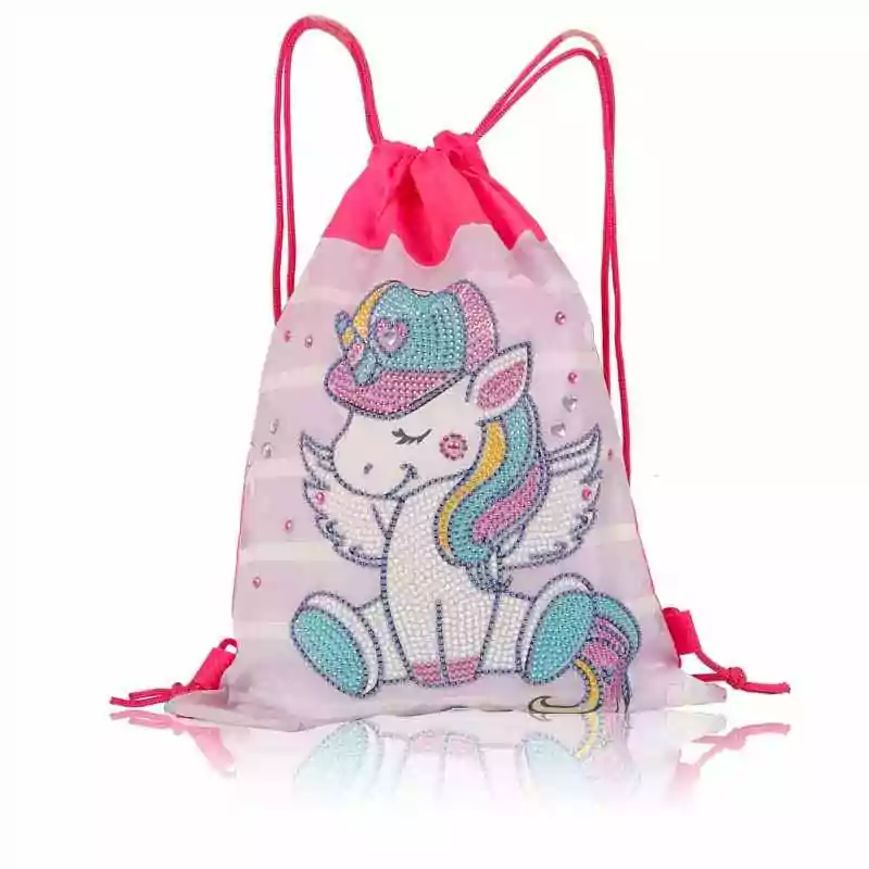 Unicorn - Diamond Painting Bagpack (8)