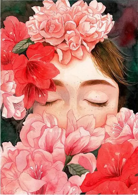 The Girl Loves Flowers