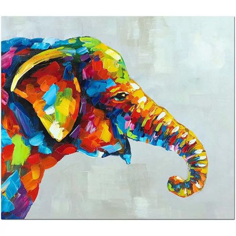 Leukste Kleurrijke Olifant - Afbeelding 2