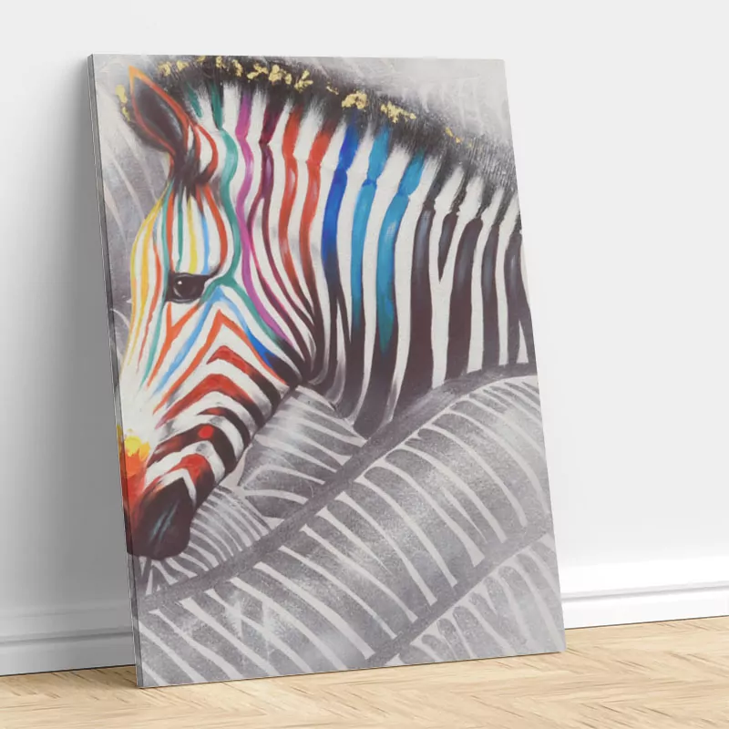 Kleurrijke Zebra