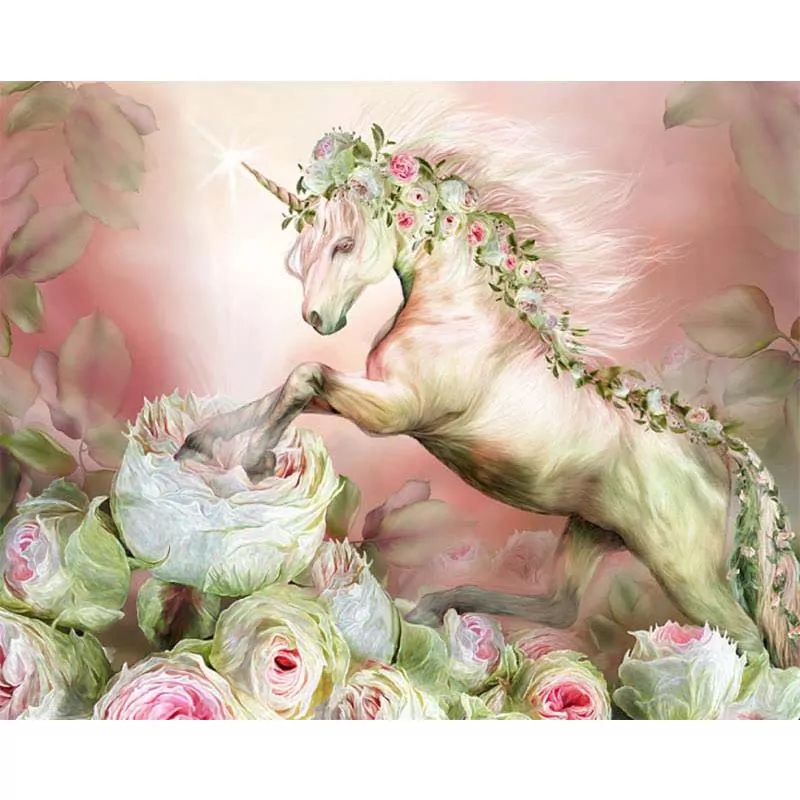 Ik hou van bloemen - Eenhoorn - Afbeelding 2