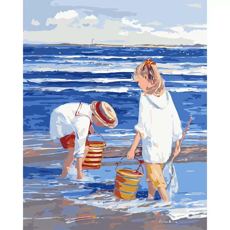 kind dat het strand schoonmaakt - Afbeelding 2