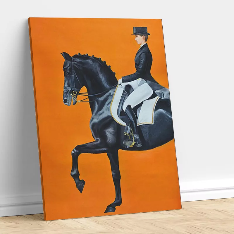 Hermes Paard Muurkunst