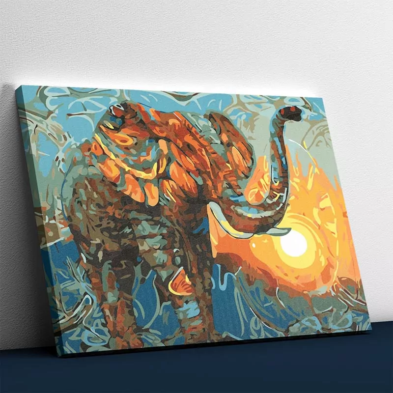 De abstracte olifant