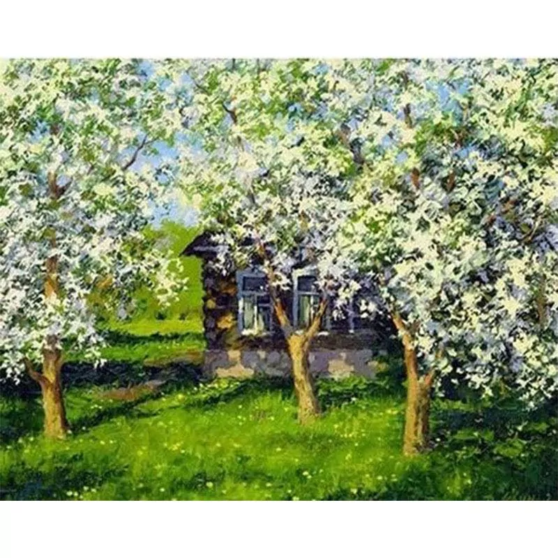 Huis achter de bomen - Afbeelding 2